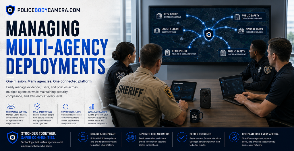 Managing Multi-Agency Deployments – Police Body Cameras