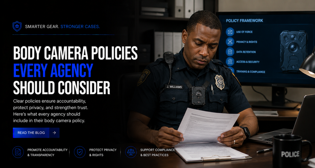 Body Camera Policies Every Agency Should Consider – Police Body Cameras