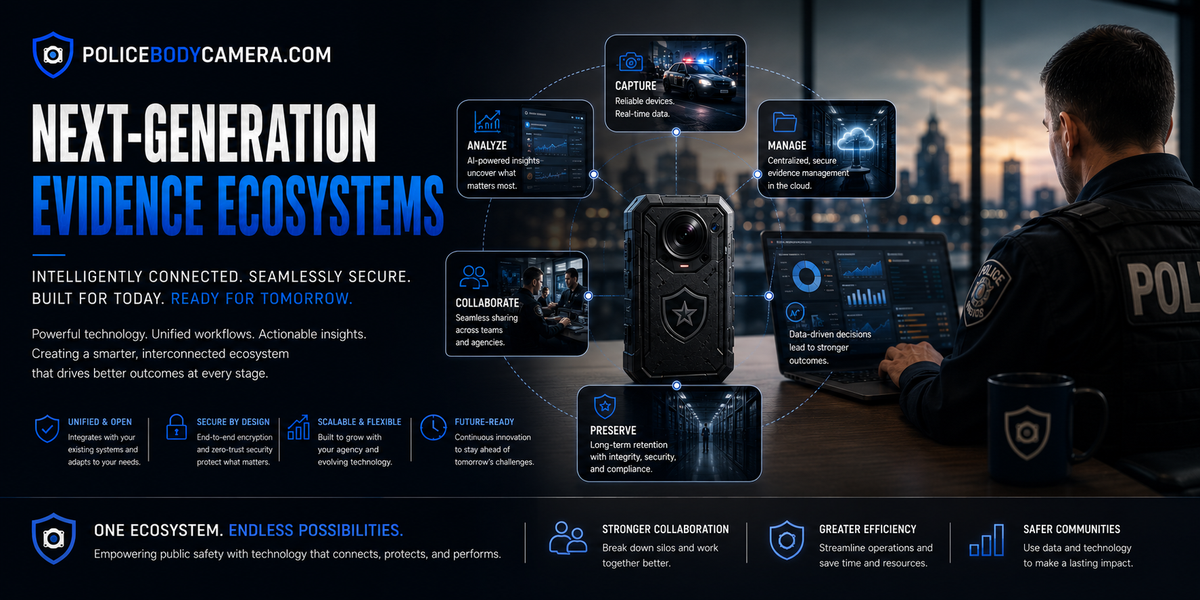 Next-Generation Evidence Ecosystems – Police Body Cameras