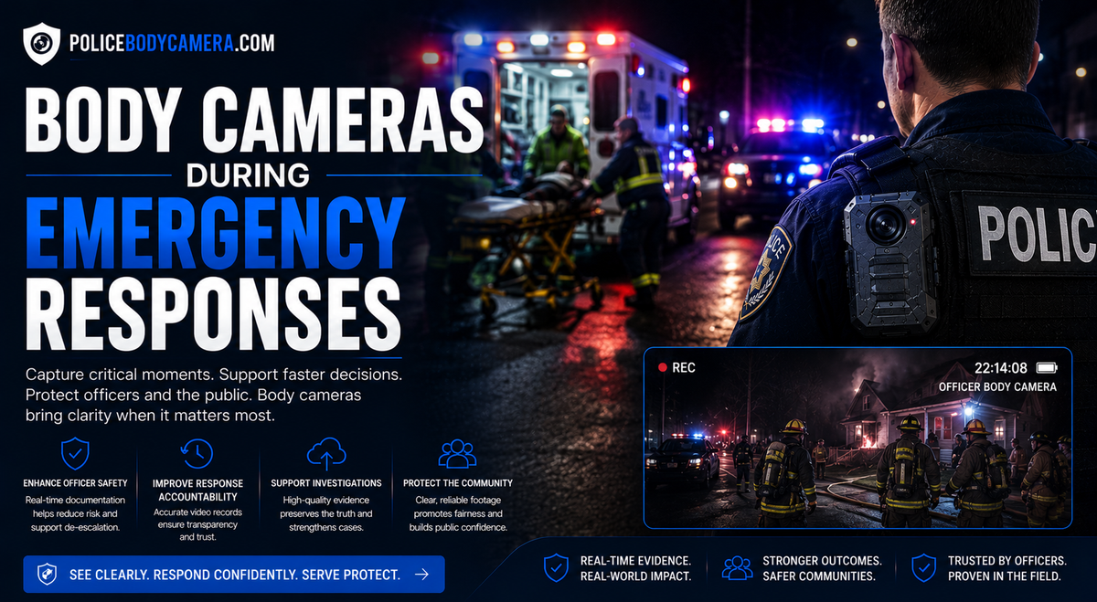 Body Cameras During Emergency Responses – Police Body Cameras