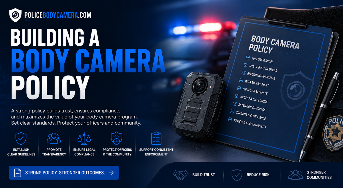 Building a Body Camera Policy – Police Body Cameras