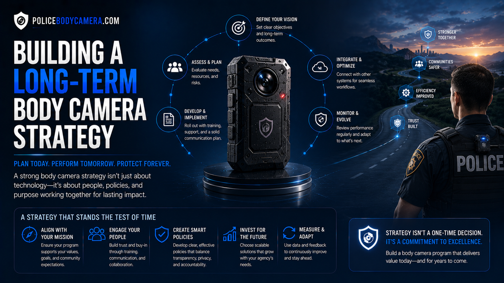 Building a Long-Term Body Camera Strategy – Police Body Cameras