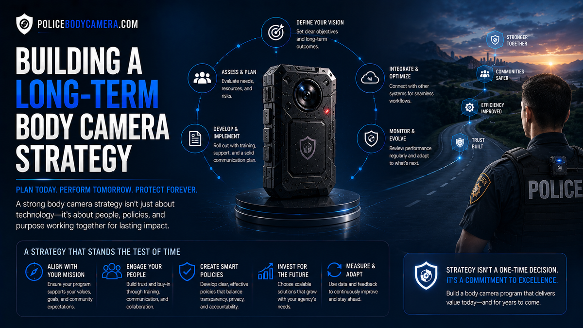 Building a Long-Term Body Camera Strategy – Police Body Cameras