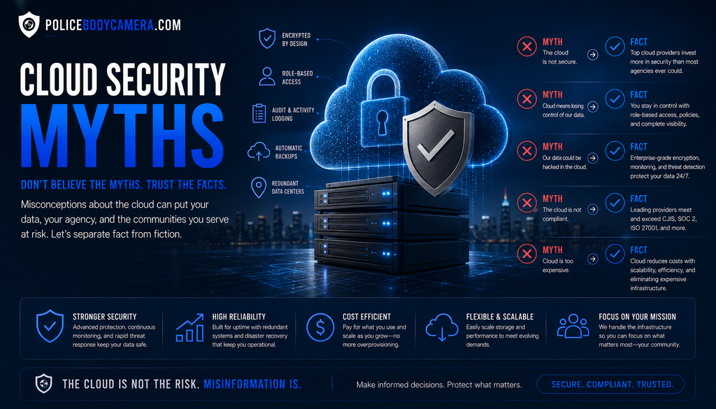 Cloud Security Myths – Police Body Cameras