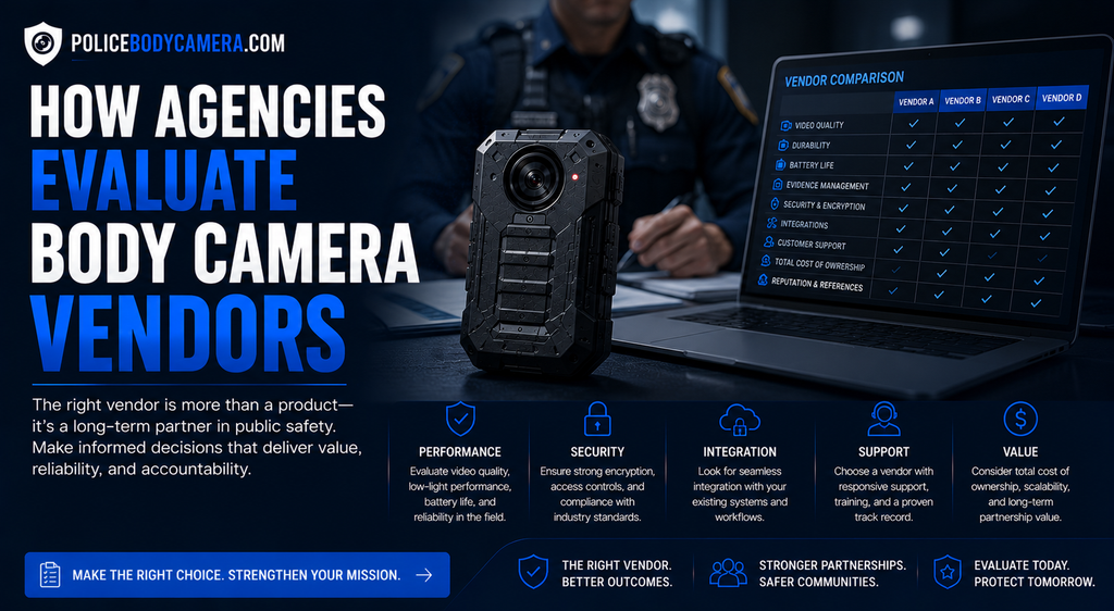 How Agencies Evaluate Body Camera Vendors – Police Body Cameras