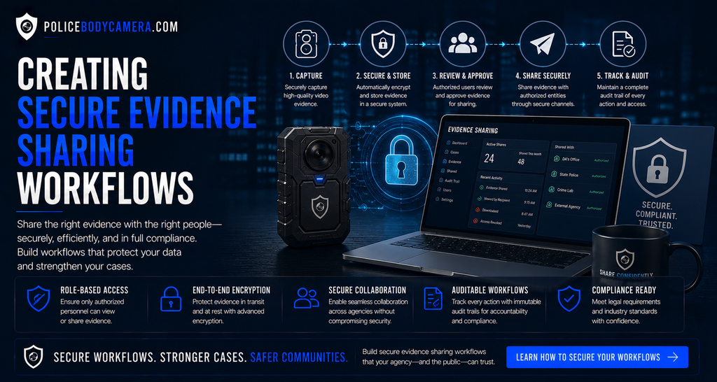 Workflow Introduction Creating Secure Evidence Sharing Workflows – Police Body Cameras