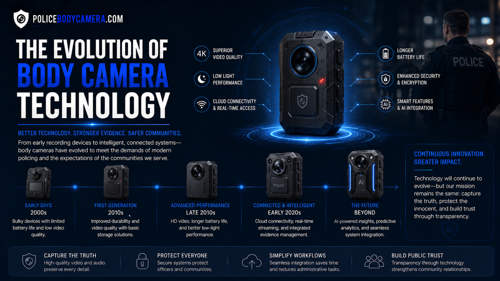 The Evolution of Body Camera Technology – Police Body Cameras