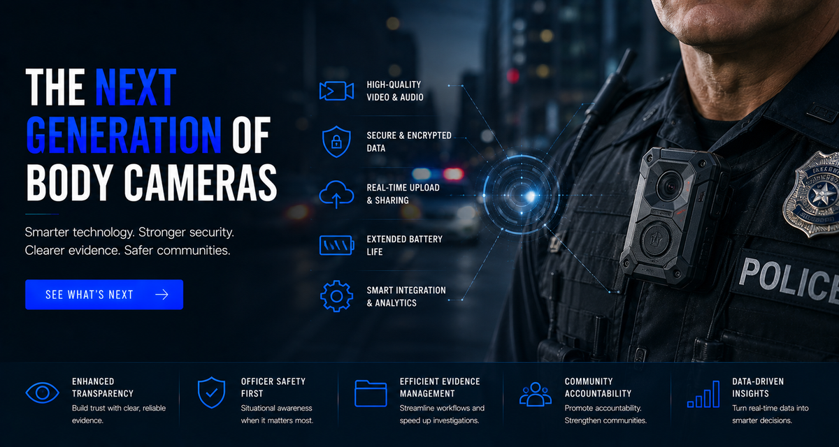 The Next Generation of Body Cameras – Police Body Cameras