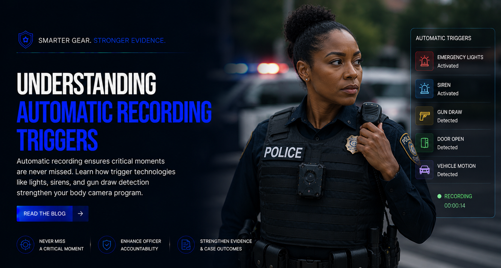Understanding Automatic Recording Triggers – Police Body Cameras
