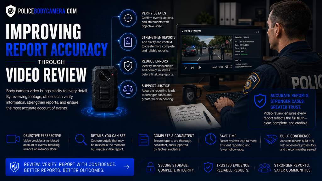 Improving Report Accuracy Through Video Review – Police Body Cameras
