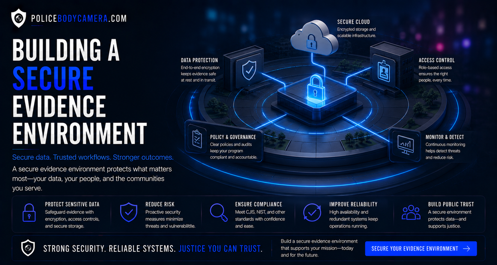 Building a Secure Evidence Environment – Police Body Cameras