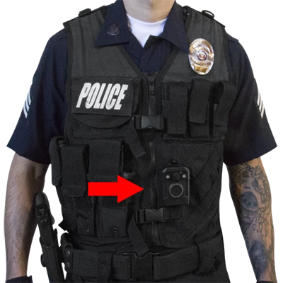 Genuine Halo Body Worn Camera. 32 GB Storage, Night Vision, GPS, Covert Mode, Pre-Record, One Touch Record, Waterproof with Dock & Go Technology.